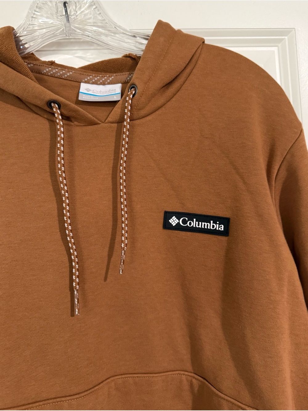 Columbia Women's Golden Brown Pullover Hoodie Size Large rare color from them